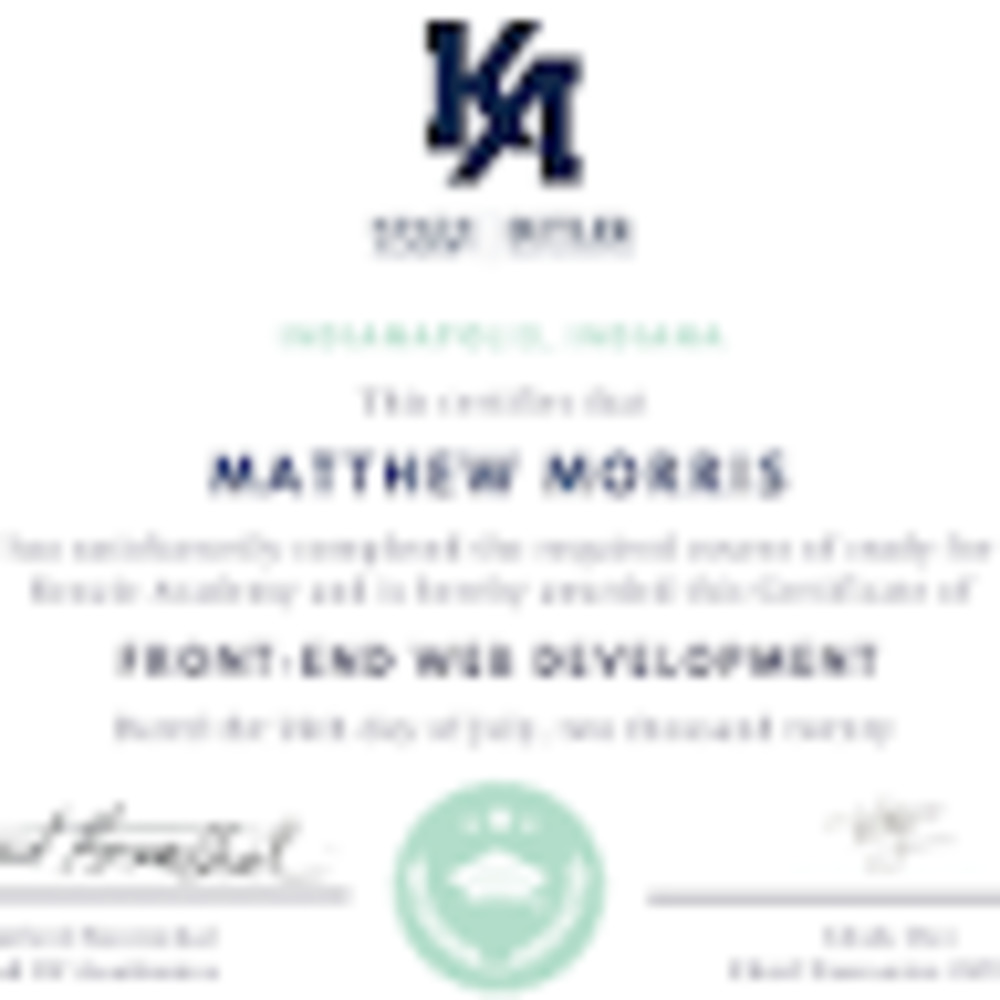 Meet your Posher, Matthew